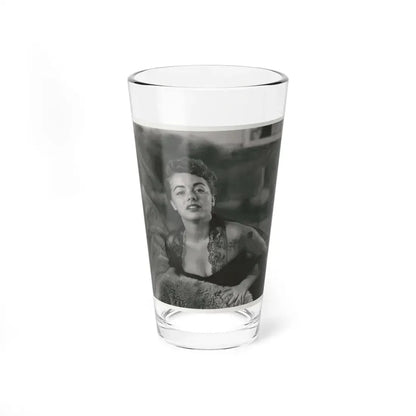 Terry Moore #610 (Vintage Female Icon) Pint Glass 16oz 16oz - Go Mug Yourself