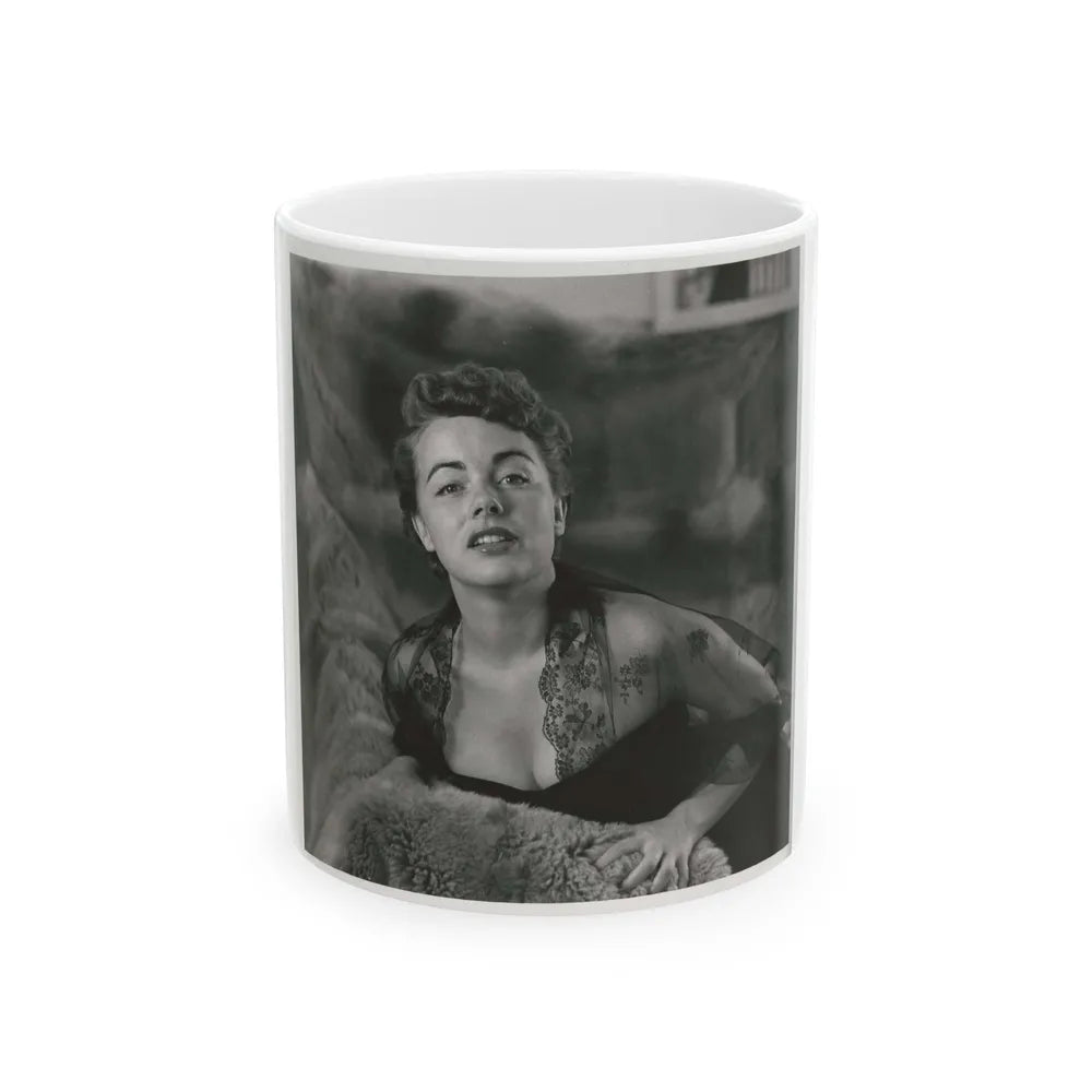 Terry Moore #610 (Vintage Female Icon) White Coffee Mug-11oz-Go Mug Yourself