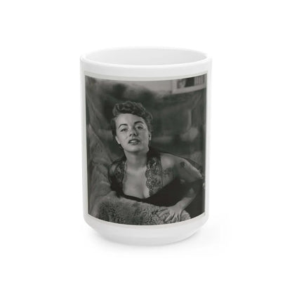 Terry Moore #610 (Vintage Female Icon) White Coffee Mug-15oz-Go Mug Yourself