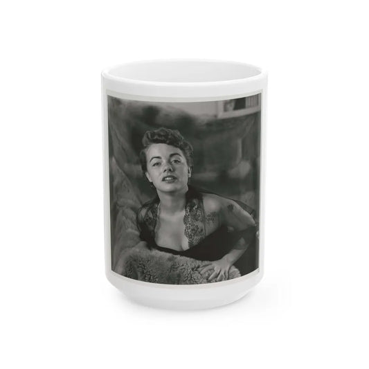 Terry Moore #610 (Vintage Female Icon) White Coffee Mug-15oz-Go Mug Yourself