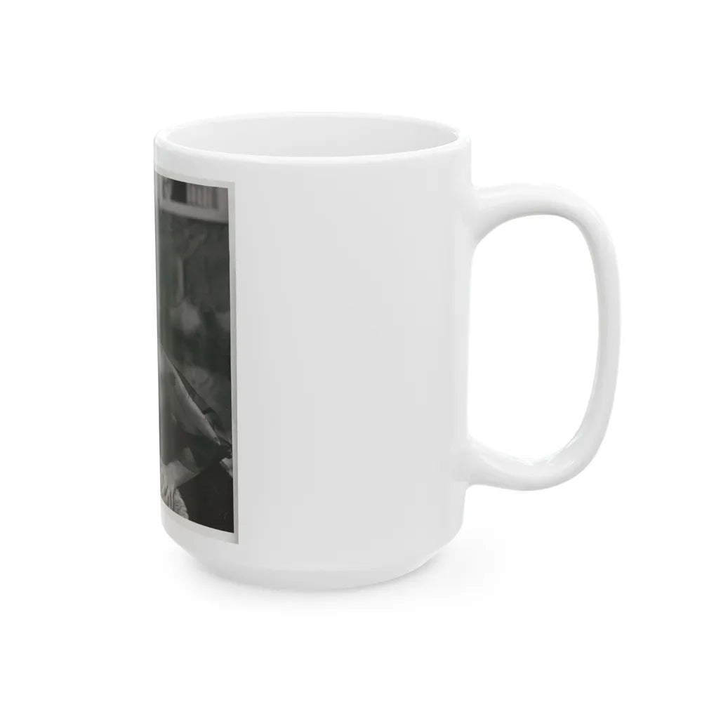 Terry Moore #610 (Vintage Female Icon) White Coffee Mug-Go Mug Yourself