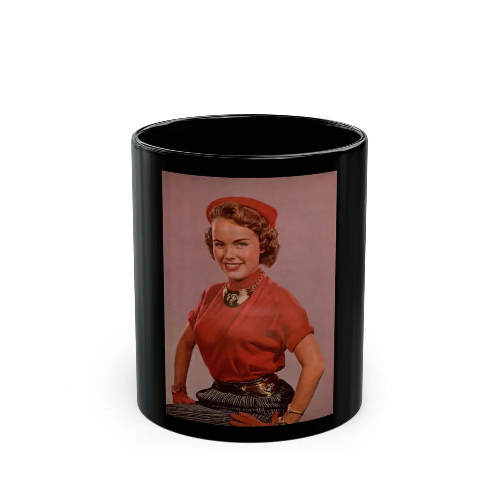 Terry Moore #612 (Vintage Female Icon) Black Coffee Mug-11oz-Go Mug Yourself