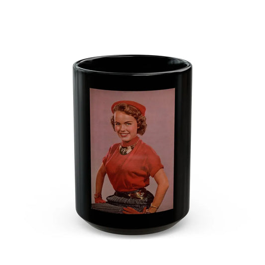 Terry Moore #612 (Vintage Female Icon) Black Coffee Mug-15oz-Go Mug Yourself