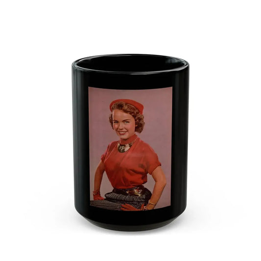 Terry Moore #612 (Vintage Female Icon) Black Coffee Mug 15oz - Go Mug Yourself