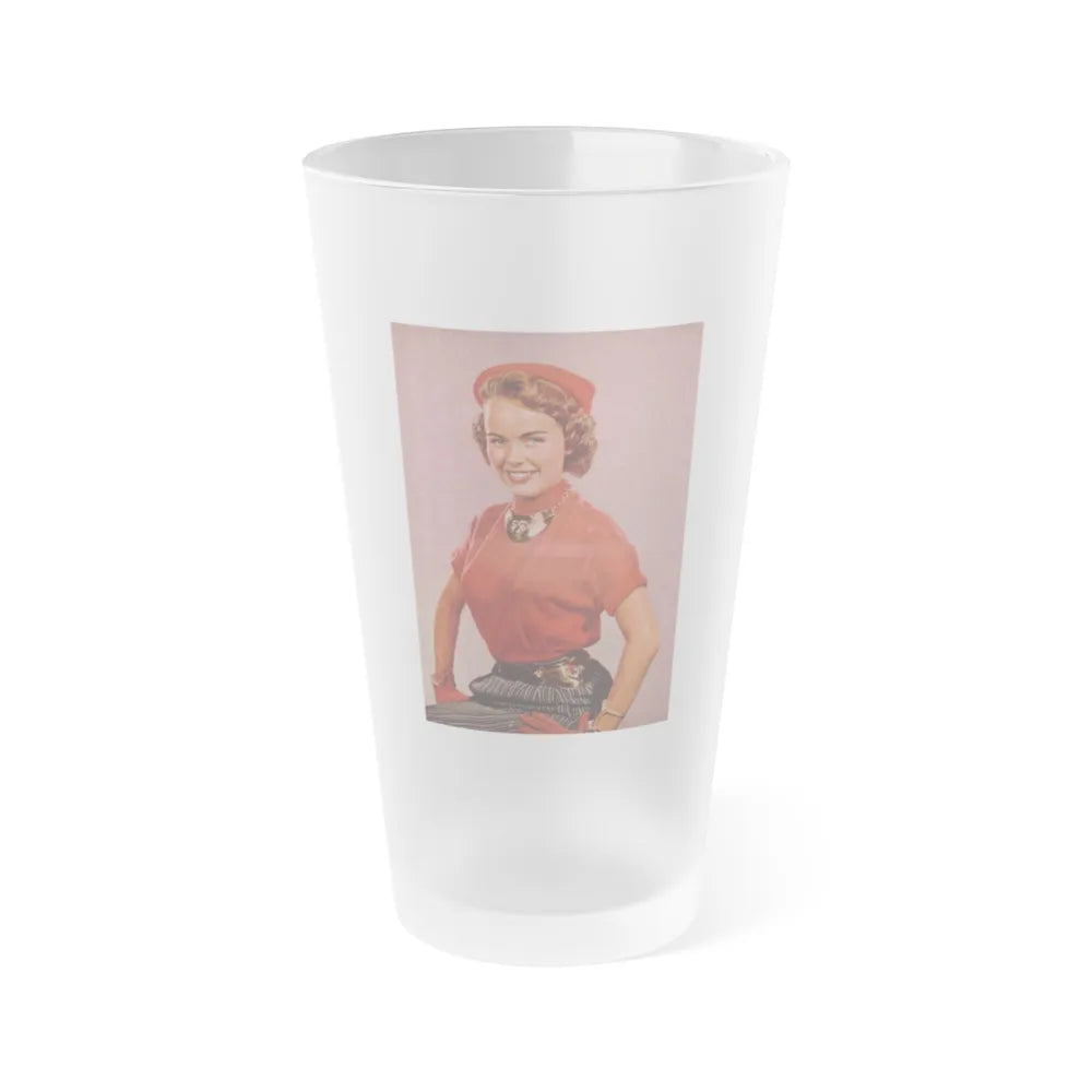 Terry Moore #612 (Vintage Female Icon) Frosted Pint Glass 16oz-16oz-Frosted-Go Mug Yourself