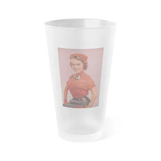 Terry Moore #612 (Vintage Female Icon) Frosted Pint Glass 16oz-16oz-Frosted-Go Mug Yourself