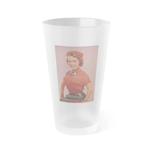 Terry Moore #612 (Vintage Female Icon) Frosted Pint Glass 16oz 16oz Frosted - Go Mug Yourself