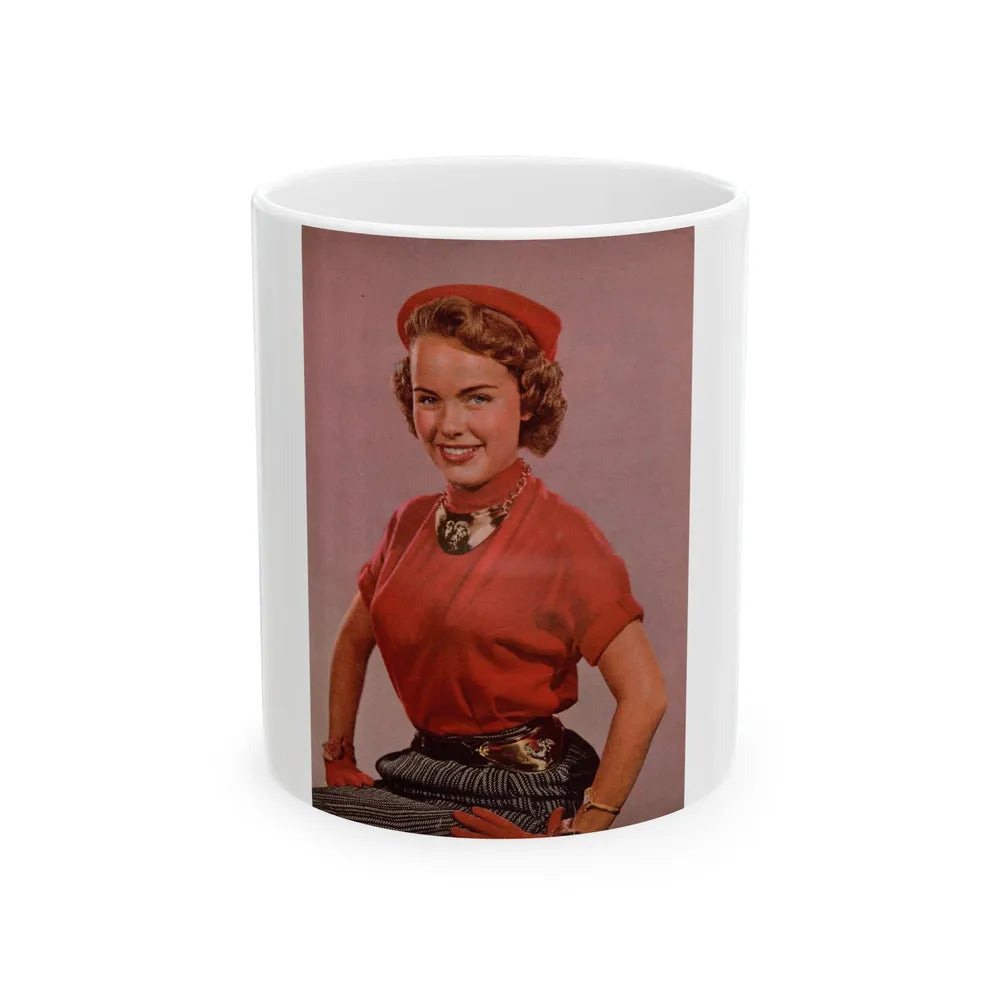Terry Moore #612 (Vintage Female Icon) White Coffee Mug-11oz-Go Mug Yourself