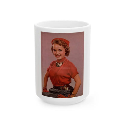 Terry Moore #612 (Vintage Female Icon) White Coffee Mug-15oz-Go Mug Yourself