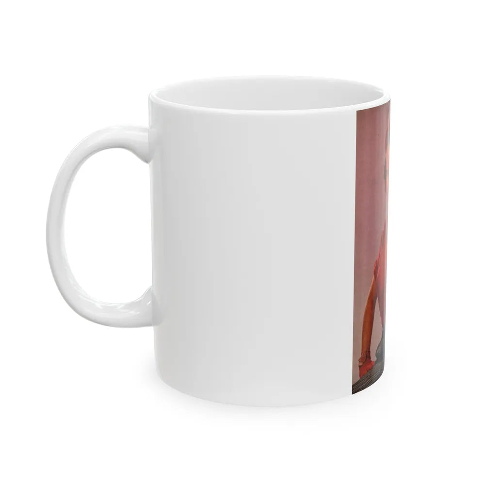 Terry Moore #612 (Vintage Female Icon) White Coffee Mug-Go Mug Yourself
