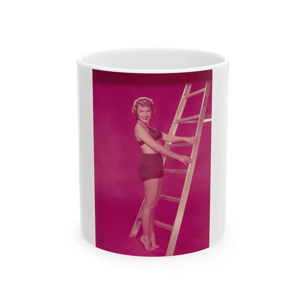 Terry Moore #613 (Vintage Female Icon) White Coffee Mug-11oz-Go Mug Yourself