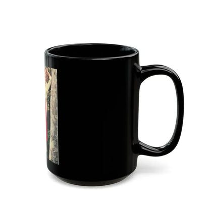 Terry Moore #616 (Vintage Female Icon) Black Coffee Mug - Go Mug Yourself
