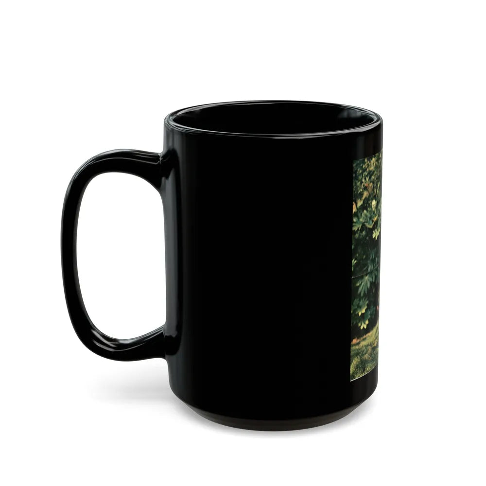 Terry Moore #616 (Vintage Female Icon) Black Coffee Mug-Go Mug Yourself