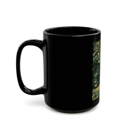 Terry Moore #616 (Vintage Female Icon) Black Coffee Mug-Go Mug Yourself