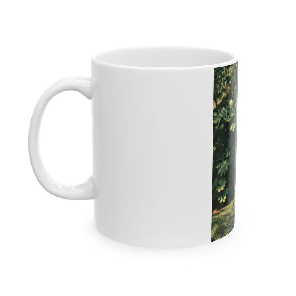 Terry Moore #616 (Vintage Female Icon) White Coffee Mug-Go Mug Yourself