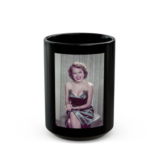 Terry Moore #617 (Vintage Female Icon) Black Coffee Mug-15oz-Go Mug Yourself