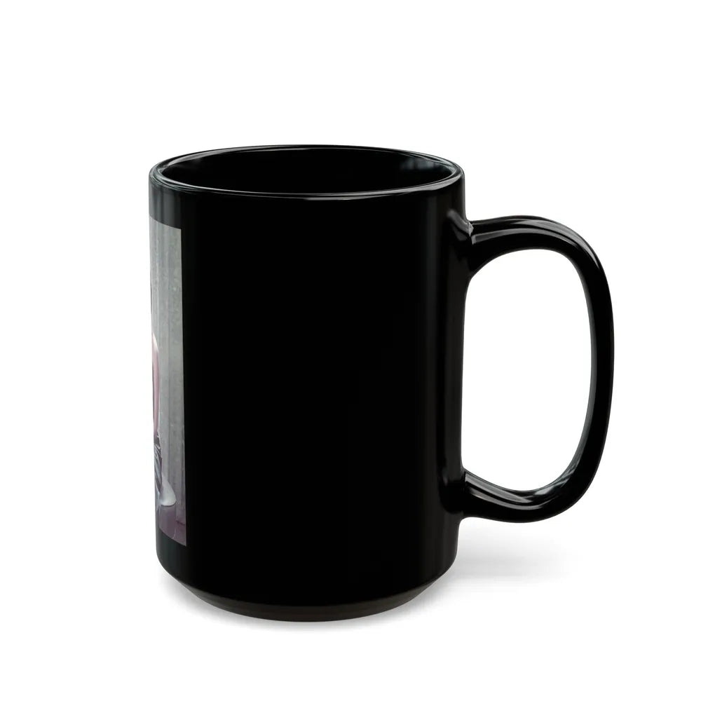 Terry Moore #617 (Vintage Female Icon) Black Coffee Mug-Go Mug Yourself