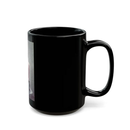 Terry Moore #617 (Vintage Female Icon) Black Coffee Mug-Go Mug Yourself