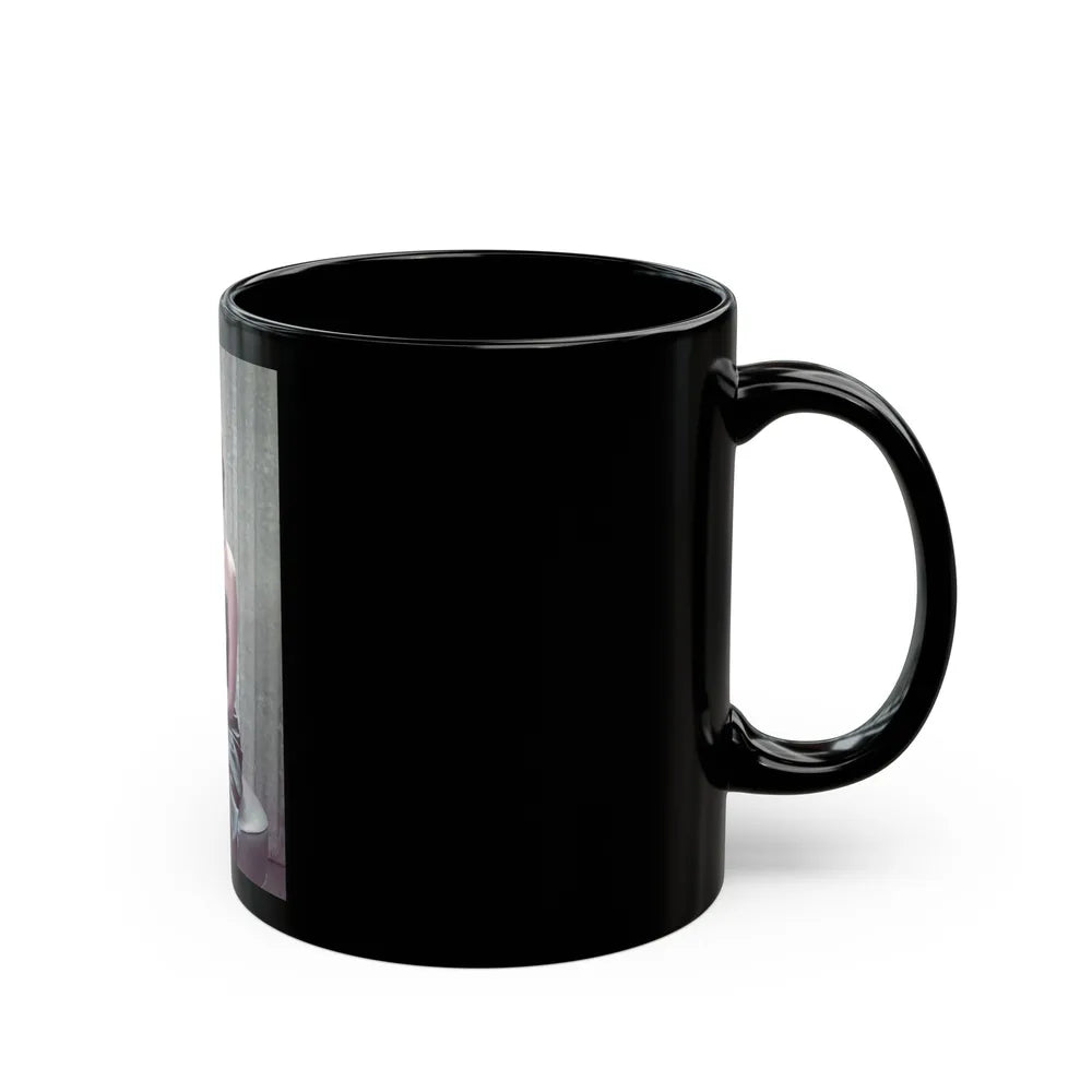 Terry Moore #617 (Vintage Female Icon) Black Coffee Mug-Go Mug Yourself