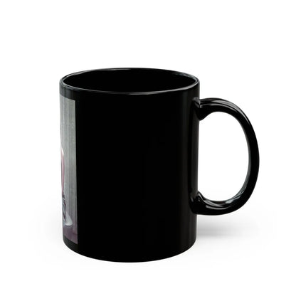 Terry Moore #617 (Vintage Female Icon) Black Coffee Mug-Go Mug Yourself