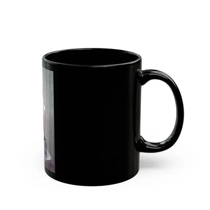 Terry Moore #617 (Vintage Female Icon) Black Coffee Mug - Go Mug Yourself