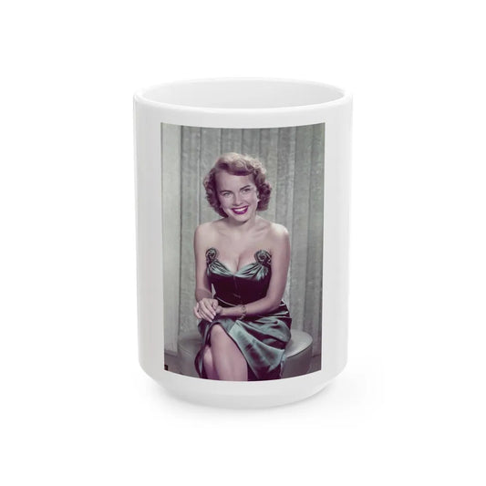 Terry Moore #617 (Vintage Female Icon) White Coffee Mug-15oz-Go Mug Yourself