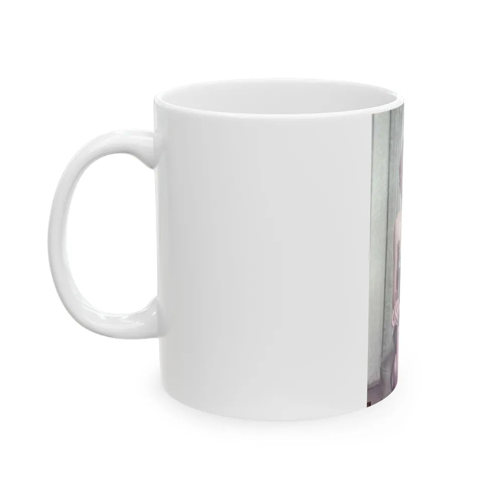 Terry Moore #617 (Vintage Female Icon) White Coffee Mug-Go Mug Yourself