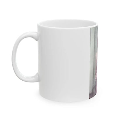 Terry Moore #617 (Vintage Female Icon) White Coffee Mug-Go Mug Yourself