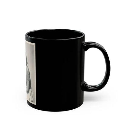 Terry Moore #619 (Vintage Female Icon) Black Coffee Mug-Go Mug Yourself