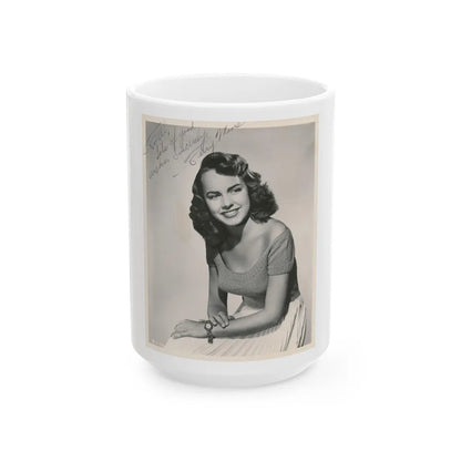 Terry Moore #619 (Vintage Female Icon) White Coffee Mug-15oz-Go Mug Yourself