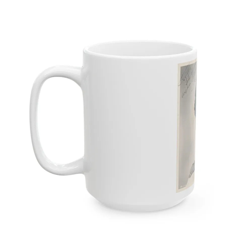 Terry Moore #619 (Vintage Female Icon) White Coffee Mug-Go Mug Yourself