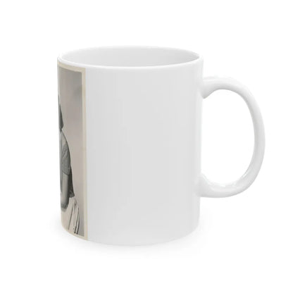 Terry Moore #619 (Vintage Female Icon) White Coffee Mug-Go Mug Yourself