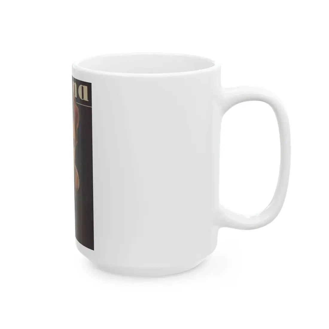 Terry Moore #625 - Mag. Cover (Vintage Female Icon) White Coffee Mug - Go Mug Yourself