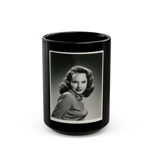 Terry Moore #629 (Vintage Female Icon) Black Coffee Mug-15oz-Go Mug Yourself