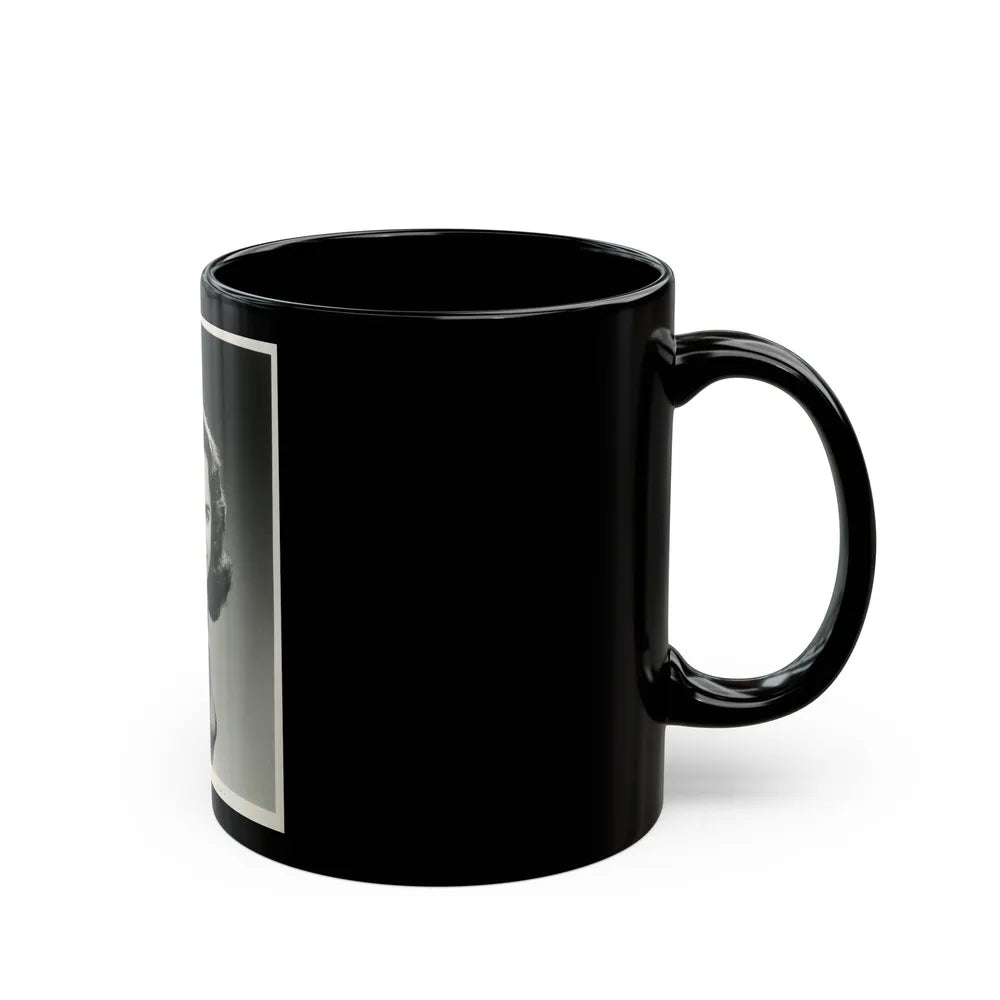 Terry Moore #629 (Vintage Female Icon) Black Coffee Mug-Go Mug Yourself