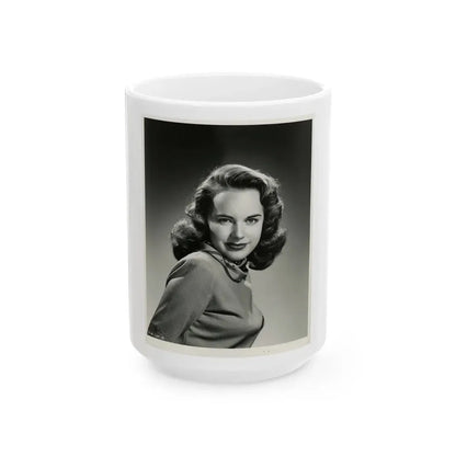Terry Moore #629 (Vintage Female Icon) White Coffee Mug 15oz - Go Mug Yourself