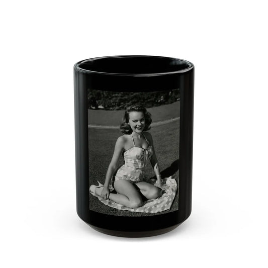 Terry Moore #630 (Vintage Female Icon) Black Coffee Mug-15oz-Go Mug Yourself