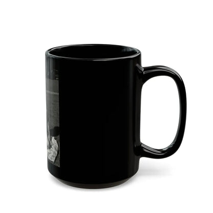 Terry Moore #630 (Vintage Female Icon) Black Coffee Mug-Go Mug Yourself