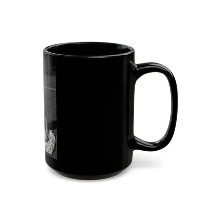 Terry Moore #630 (Vintage Female Icon) Black Coffee Mug - Go Mug Yourself