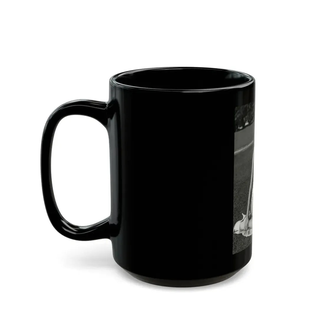 Terry Moore #630 (Vintage Female Icon) Black Coffee Mug - Go Mug Yourself