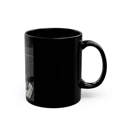 Terry Moore #630 (Vintage Female Icon) Black Coffee Mug-Go Mug Yourself