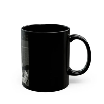 Terry Moore #630 (Vintage Female Icon) Black Coffee Mug - Go Mug Yourself