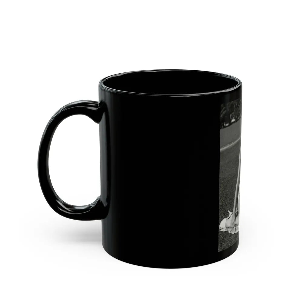 Terry Moore #630 (Vintage Female Icon) Black Coffee Mug-Go Mug Yourself