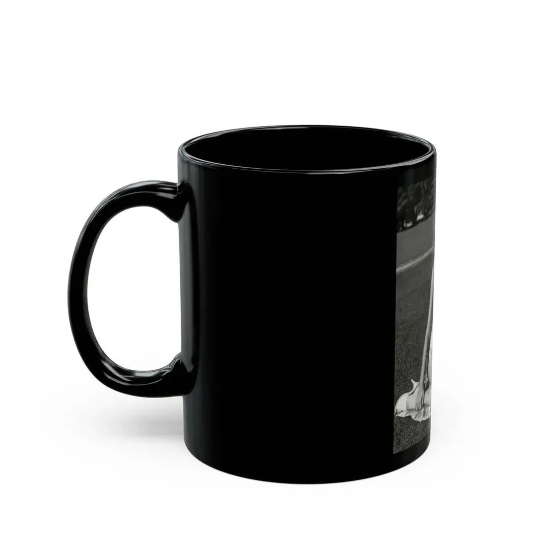 Terry Moore #630 (Vintage Female Icon) Black Coffee Mug - Go Mug Yourself