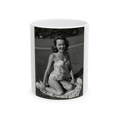 Terry Moore #630 (Vintage Female Icon) White Coffee Mug 11oz - Go Mug Yourself