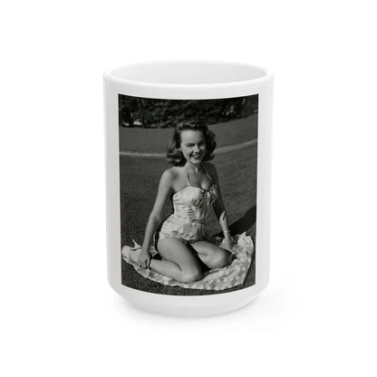 Terry Moore #630 (Vintage Female Icon) White Coffee Mug-15oz-Go Mug Yourself