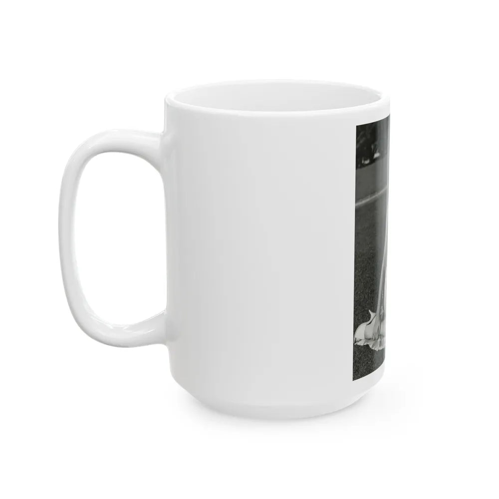 Terry Moore #630 (Vintage Female Icon) White Coffee Mug-Go Mug Yourself
