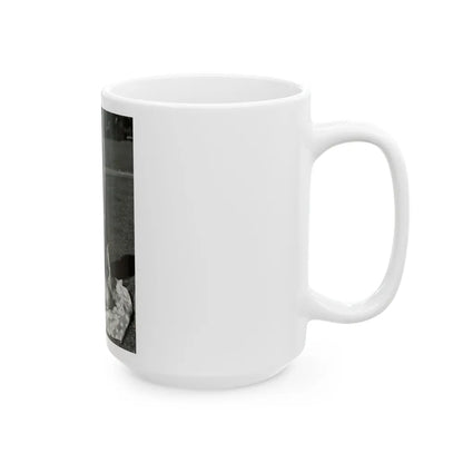 Terry Moore #630 (Vintage Female Icon) White Coffee Mug-Go Mug Yourself