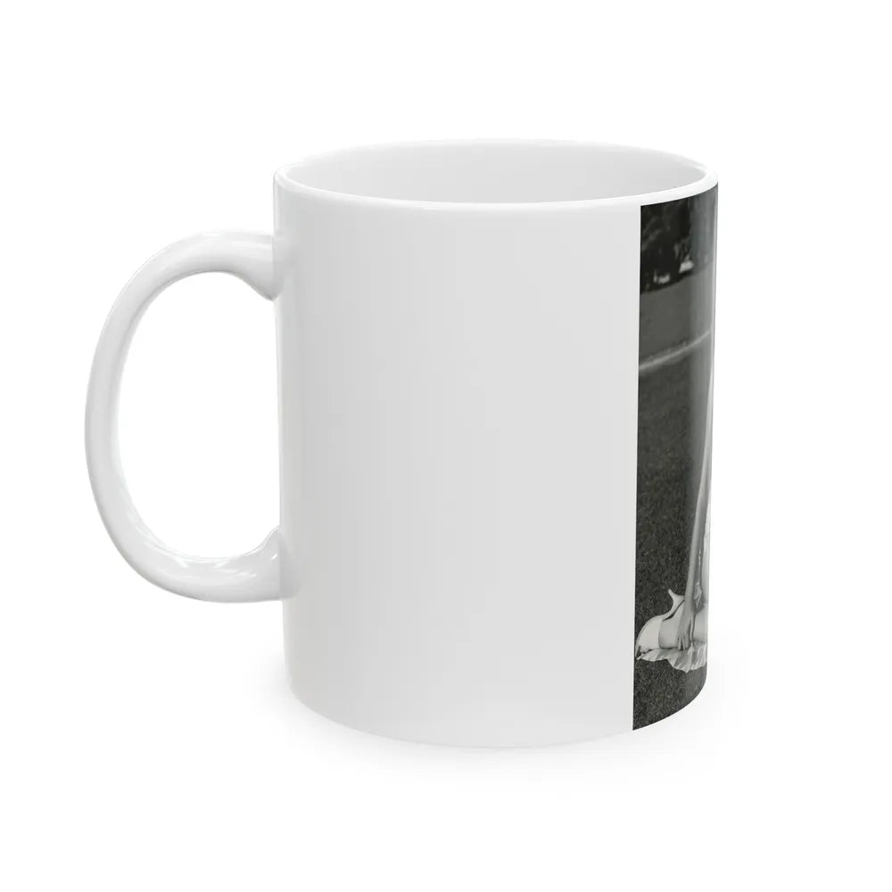 Terry Moore #630 (Vintage Female Icon) White Coffee Mug-Go Mug Yourself