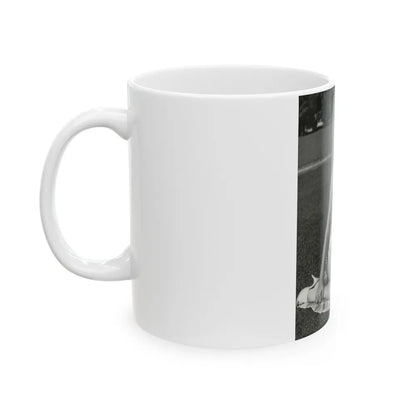 Terry Moore #630 (Vintage Female Icon) White Coffee Mug-Go Mug Yourself